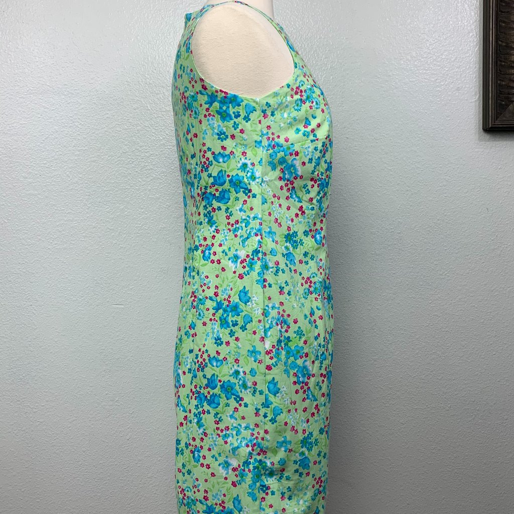 Nwt Classics By Eileen West Sleeveless Lime Dress — image 5 of 7